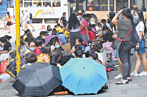 未來3月近萬外傭湧港 工會促統一隔離